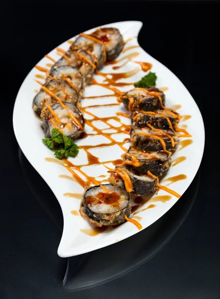 Fried sushi roll — Stock Photo, Image
