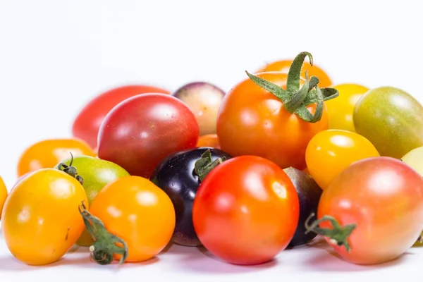 Renkli kiraz domates — Stok fotoğraf