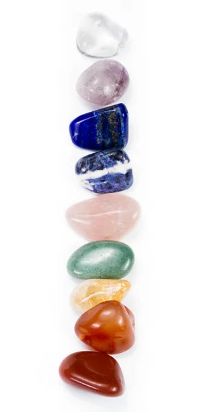 Chakra balancing stones — Stock Photo, Image