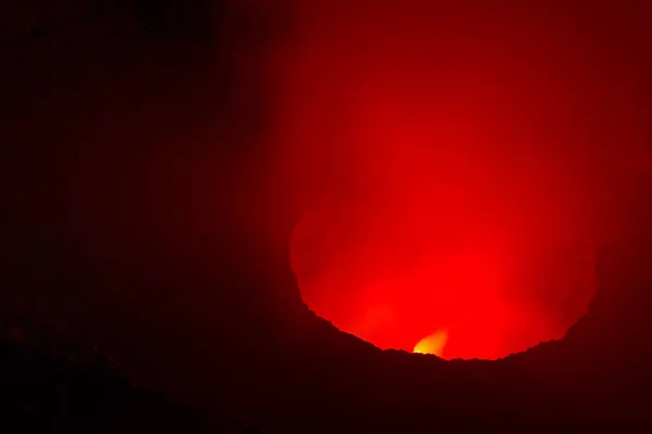 Vulcano Masaya di notte — Foto Stock