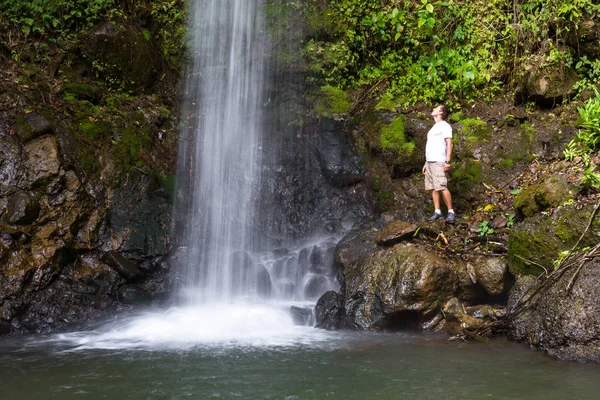 Cascate tropicali in Costa Rica — Foto Stock