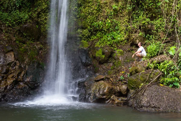 Cascate tropicali in Costa Rica — Foto Stock