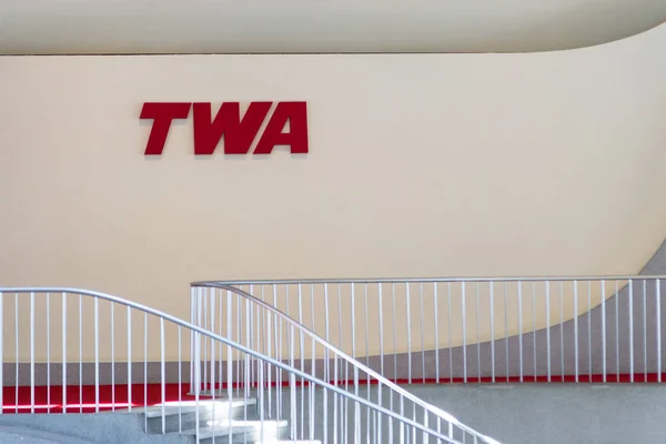 TWA Hotel no aeroporto JFK, NY — Fotografia de Stock