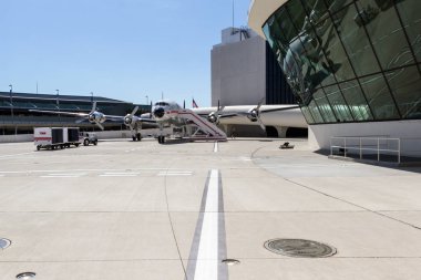Twa Hotel 'in Lockheed Takımyıldızı uçağı