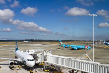 Alaska Havayolları kapıda.