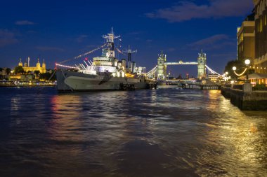  Hms Belfast ve Tower Köprüsü