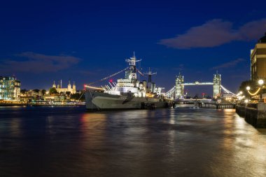  Hms Belfast ve Tower Köprüsü