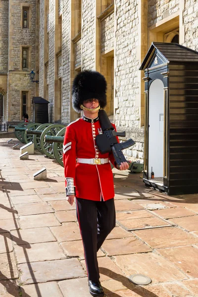 Queen 's Guard a londoni Towerben — Stock Fotó