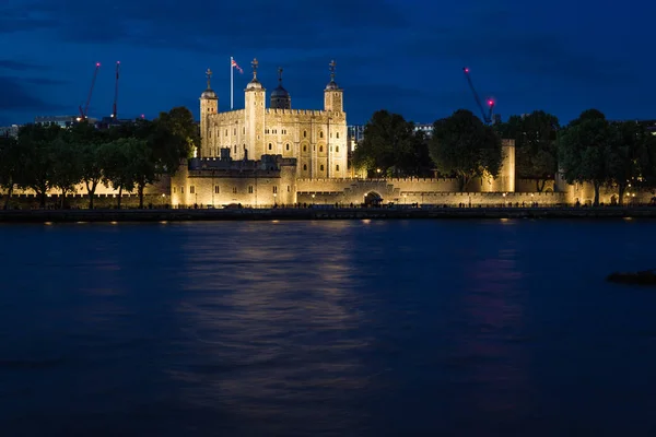 Tower of London bei Nacht — Stockfoto