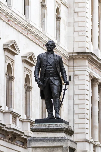 Staty av Robert Clive, London — Stockfoto