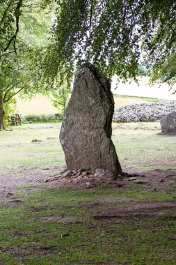 Clava Cairns, İskoçya 'da ayakta duran taşlar