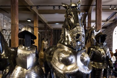 Londra Kulesi 'nde cephanelik görüntüsü. 