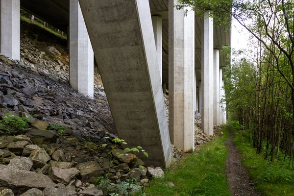 Vägstödsystem i Highlands — Stockfoto