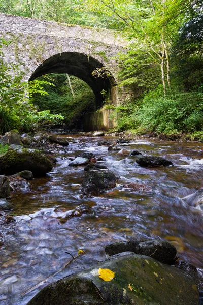 Banvie Burn i de skotska högländerna — Stockfoto