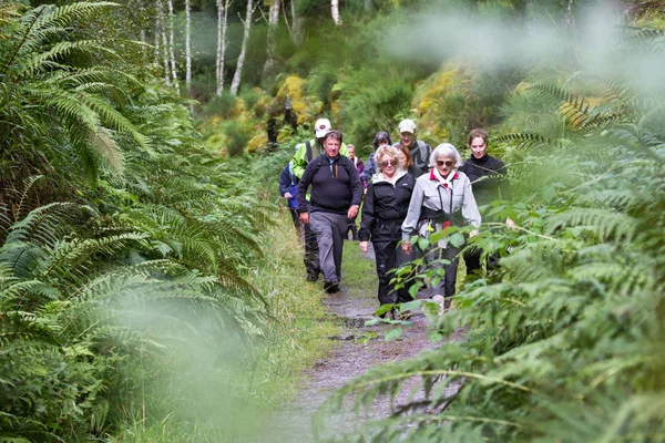 Walking in the Scottish Highlands — Stock Photo, Image