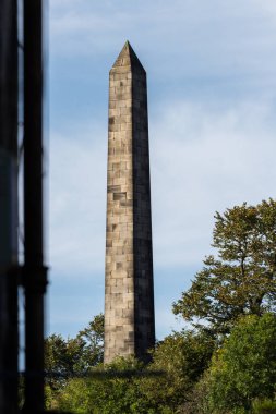 Calton Hill 'deki anıt. 