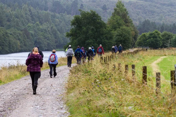 Wandern im schottischen Hochland — Stockfoto