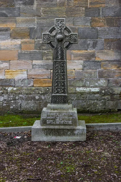 Culross Abbey begraafplaats — Stockfoto