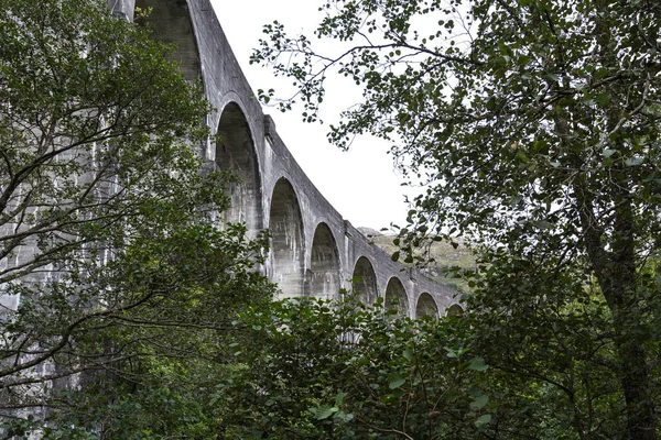 Glenfinnan Viyadüğü, İskoçya — Stok fotoğraf