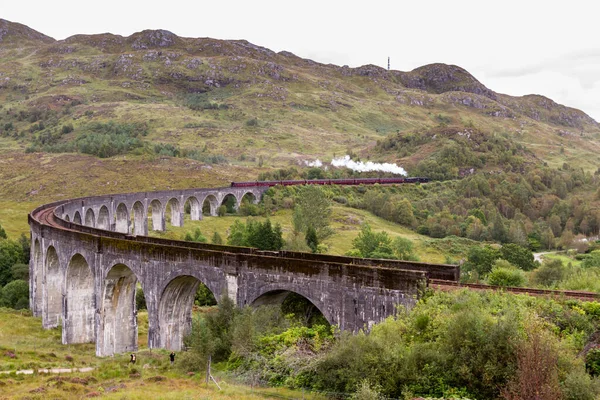 Glenfinnan viadukt, schottland — Stockfoto