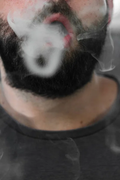 Cannabis smoking technique — 스톡 사진