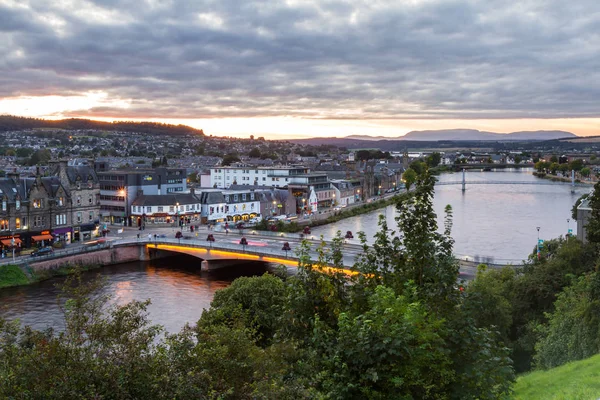 Vedute della città di Inverness — Foto Stock