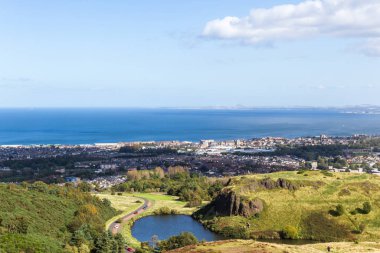 Holyrood Parkı 'nın güzel manzarası