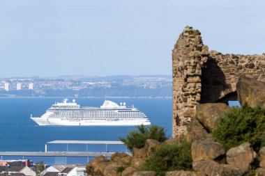 Holyrood Park 'tan şehir manzarası