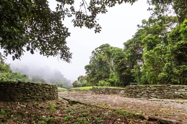 Ruins Ancient Civilization Thrived Two Thousand Years Mountains Costa Rica — Stock Photo, Image