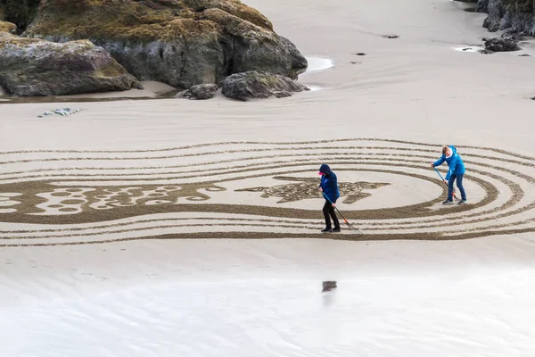 Bandon Aan Zee Oregon Usa Februari 2020 Het Team Van — Stockfoto