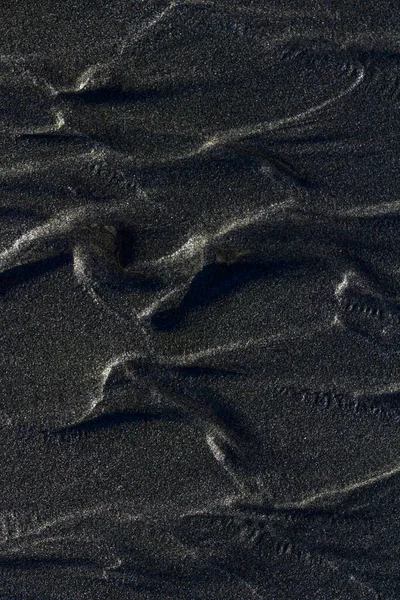 Візерунок Залишився Вологому Піску Коли Припливи Змінюються Додаючи Красиві Унікальні — стокове фото