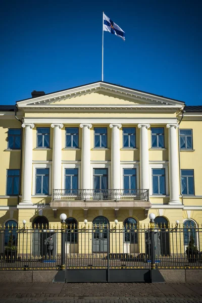 Office of the president of Finland in the capital Helsinki — Stock Photo, Image