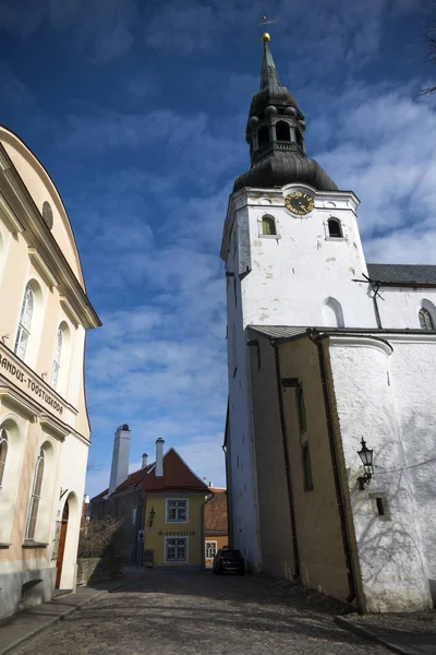 Oude stad van Tallinn hoofdstad van Estland — Stockfoto