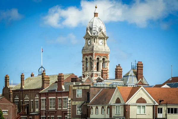 Victoriaanse stadhuis gebouw in Eastbourne in Sussex — Stockfoto