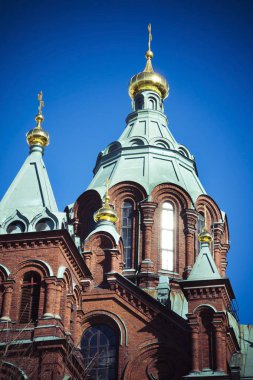 Uspenski Katedrali'ne Fin başkenti Helsinki