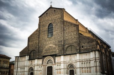 Piazza Maggiore İtalya Bologna Katedrali