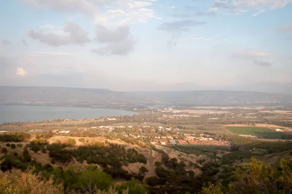 Pohled do údolí Galilee, Izrael . — Stock fotografie