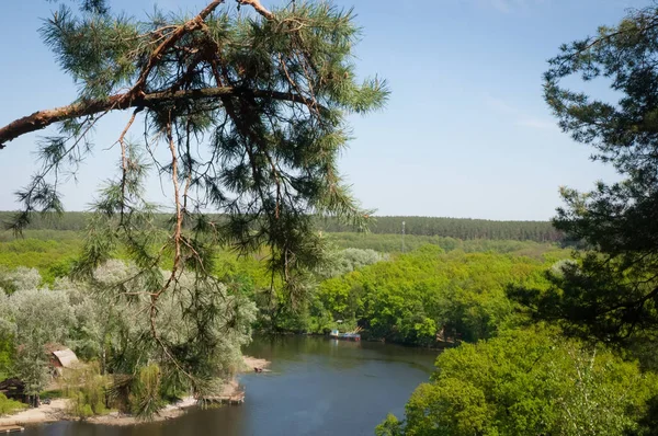 View of the river Seversky Donets. Ukraine . — Stock Photo, Image