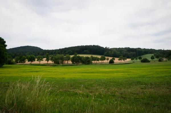 Frühlingslandschaft in der Tschechischen Republik . — Stockfoto