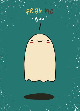 Funny halloween hayalet 