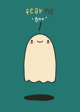 Funny halloween hayalet 