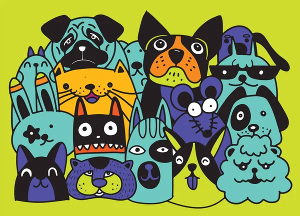 Group of animals Vector Art Stock Images | Depositphotos Group of animals Vector Art Stock Images | Depositphotos