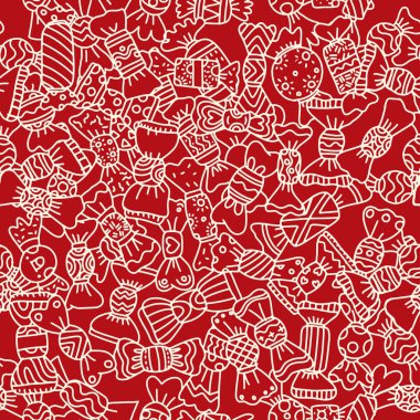 Tatlı şeker kroki. Tasarım çizilmiş vektör çizim. İdeal