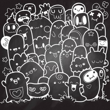 Güzel canavar seti.