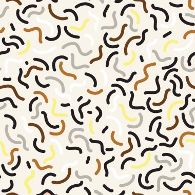 Memphis Dikişsiz desen, Retro tasarım, stil 80-90'lı yılların moda.