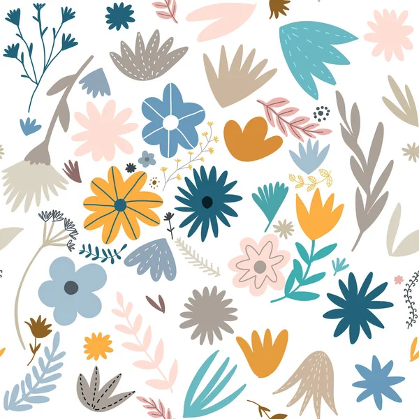Cute pattern in small flower. Small colorful flowers.  Ditsy floral background. The elegant the template for fashion prints.