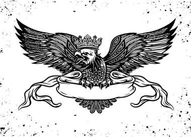 Metin için kurdeleli El Kartalı