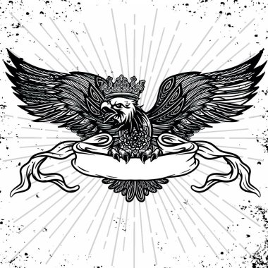 Metin için kurdeleli El Kartalı