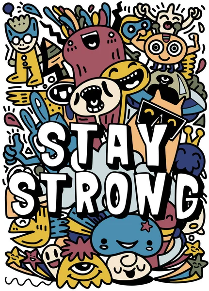 Stay Strongストックベクター ロイヤリティフリーstay Strongイラスト ページ 6 Depositphotos