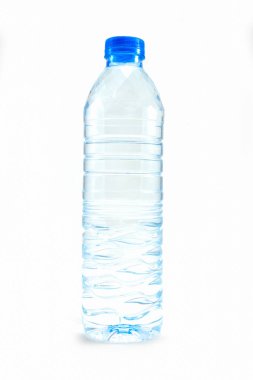 Bir şişe su.